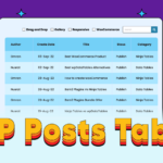 How To Create WP Posts Table