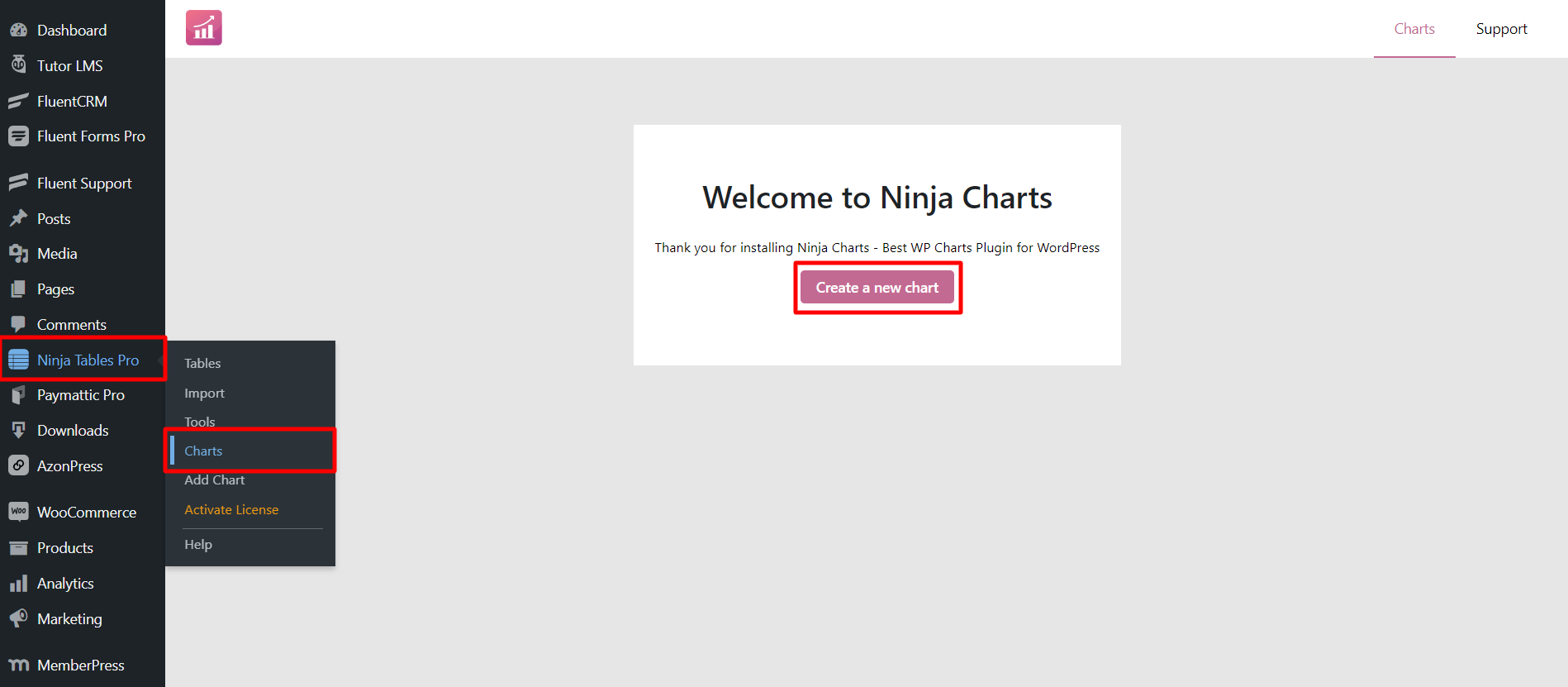 Ninja-Charts