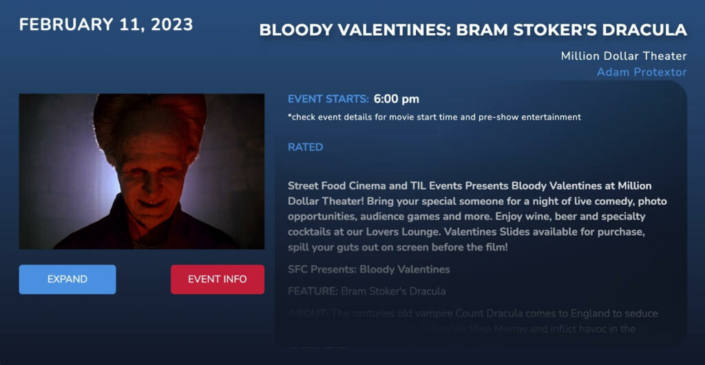 Valentine's Day singles event