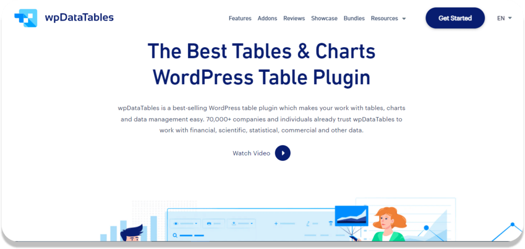 WPDataTables - WordPress Data Visualization Plugins