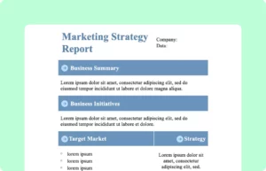 Marketing report ft image
