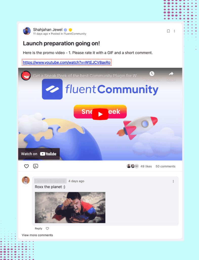 Discussion Forum in FluentCOmmunity