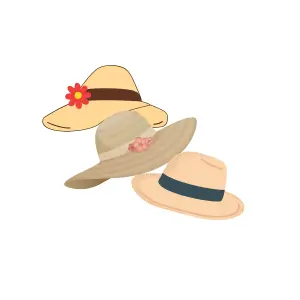 Beach hats