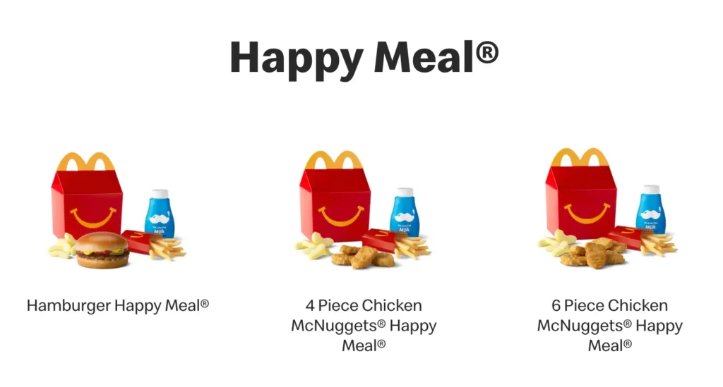 happy meal bundle