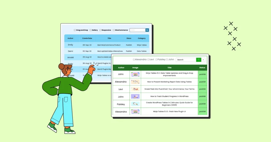 WP Posts Table Use Case