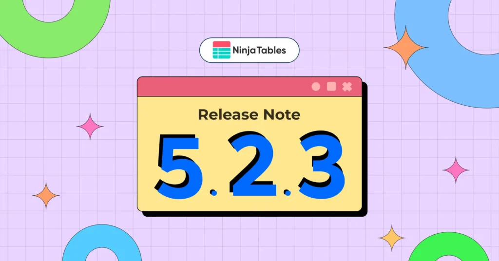 release note 5.2.3