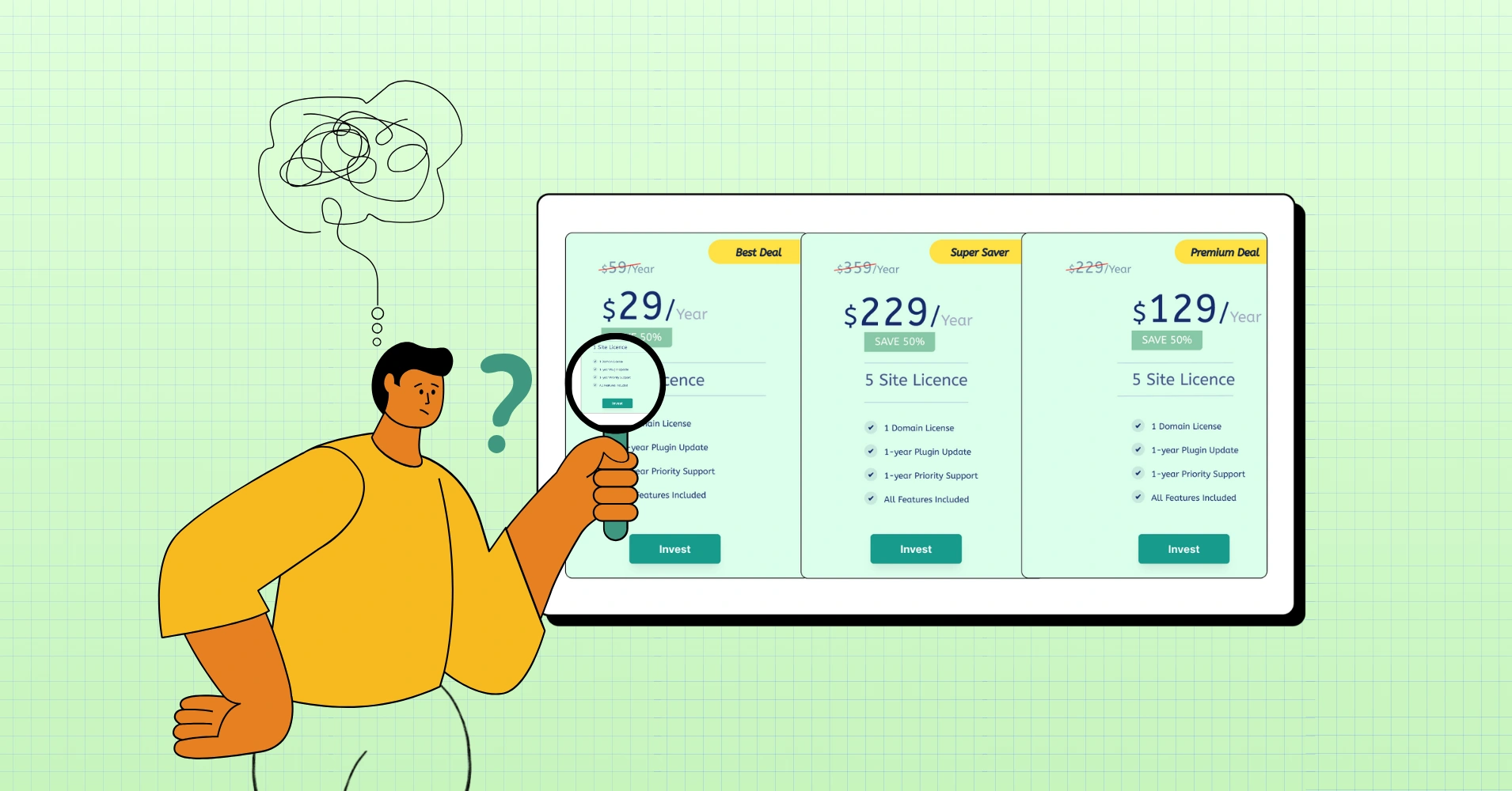 Why Most Pricing Tables Confuse Visitors (And how to fix it)