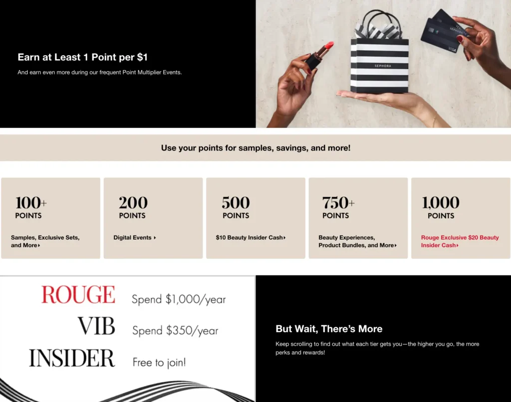 Sephora Beauty Insider personalization