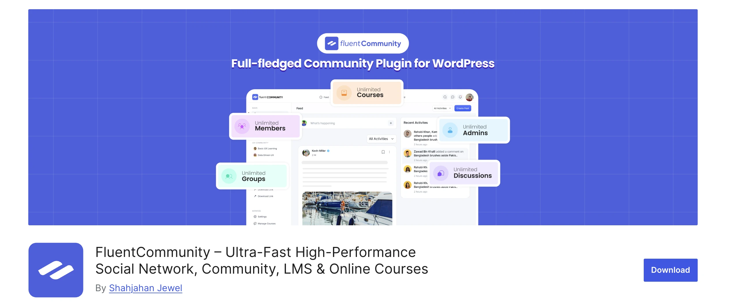 FluentCommunity Org Profile