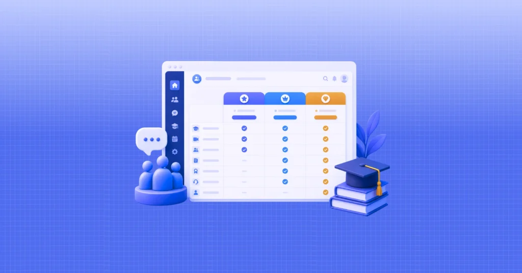 How to Build a Membership Comparison Table for Your WordPress Course Community