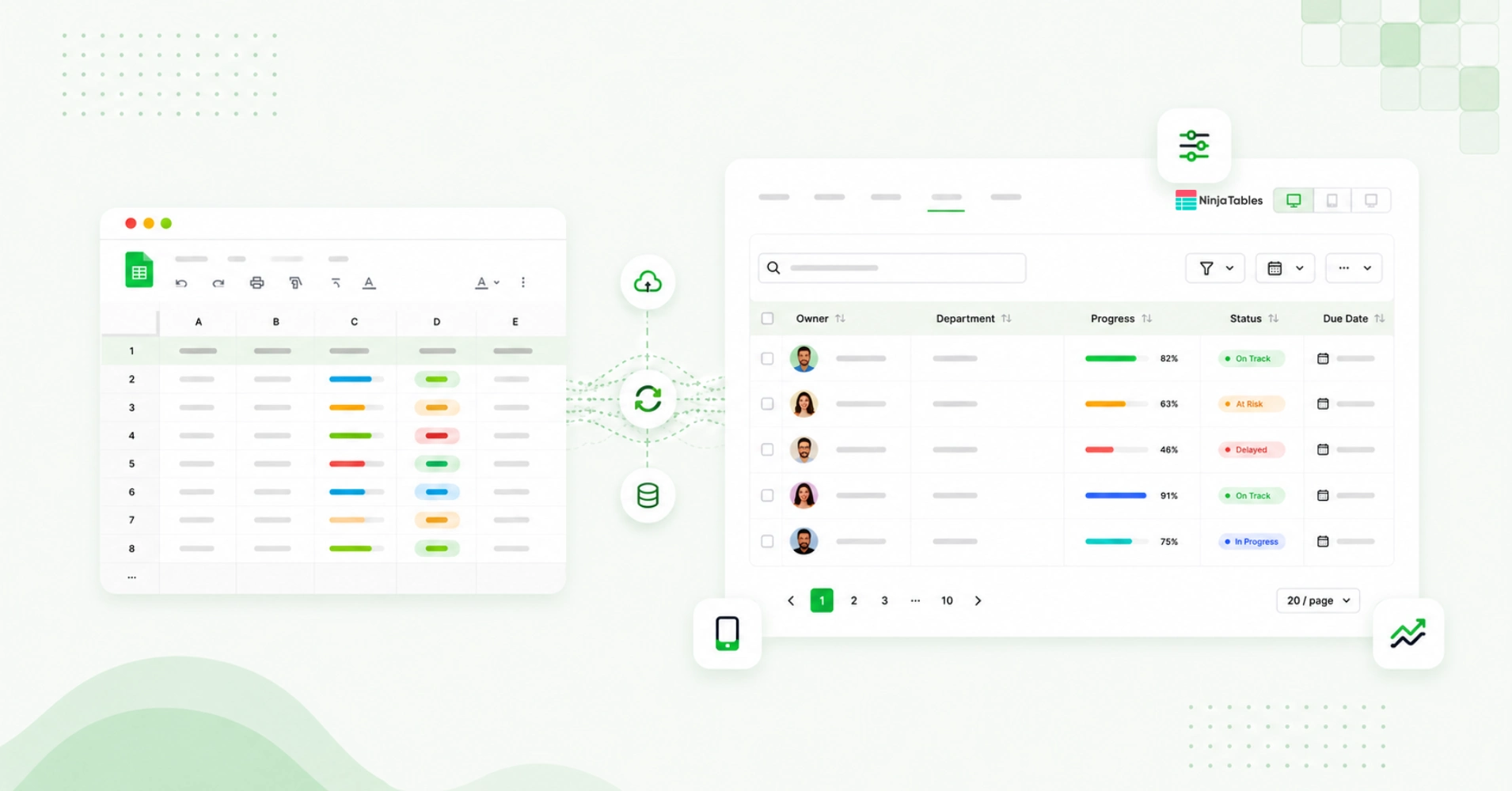 Building Live Reporting Dashboards from Google Sheets in WordPress