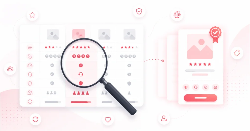How Buyers Compare Products Before They Choose (And What You Need to Show)