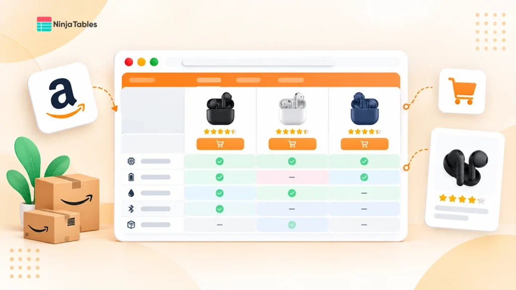 How to Create an Amazon Product Comparison Table